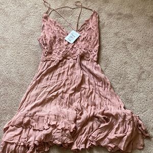Free People Adela Slip Dress
